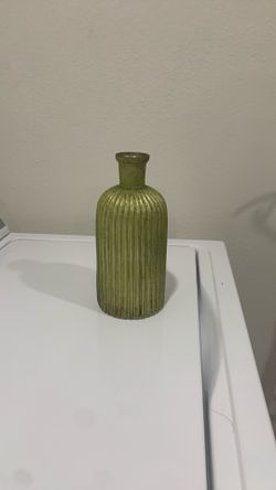 2 Green vases