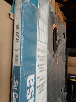 Su Casa Universal Black Steel Security Door