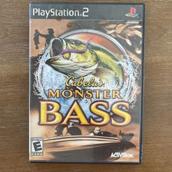 Sony PlayStation Ps2 Cabelas Monster Bass