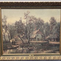 Antique Half Way House By H. Bolton Jones
