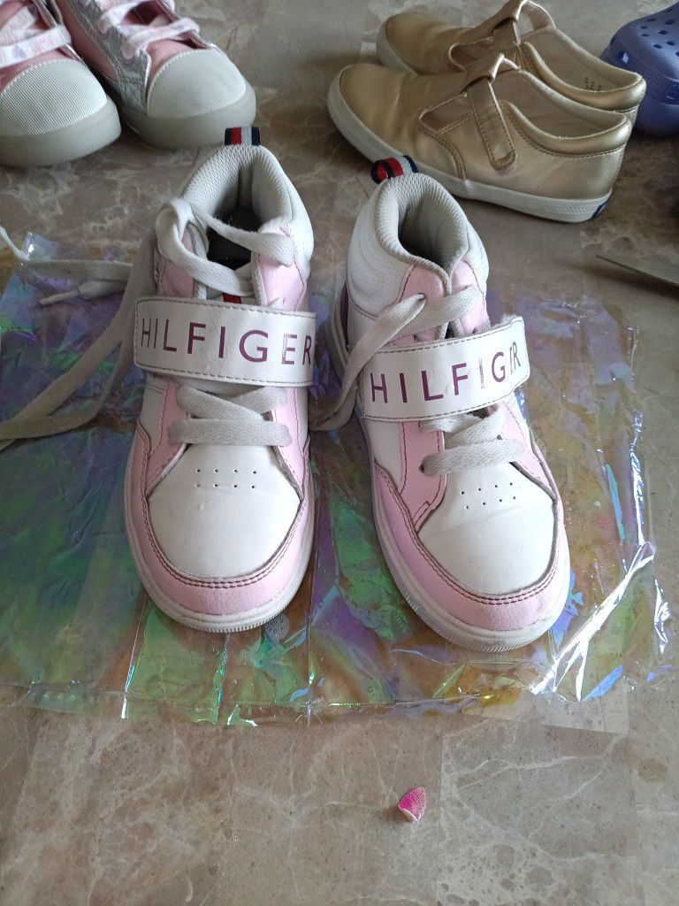 Hilfiger Pink Girl Shoes Size 12