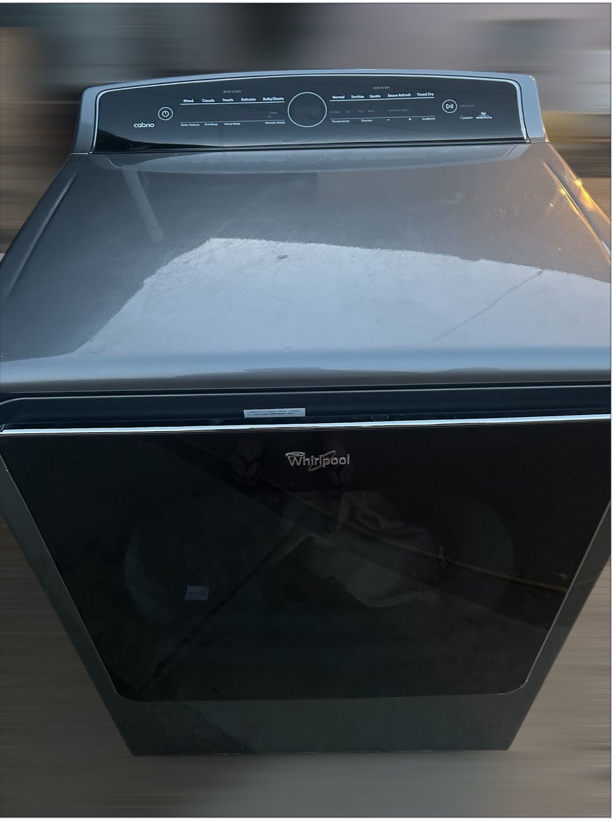WHIRLPOOL CABRIO GAS STEAM DRYER 8.8 CU FT MEGA CAPACITY “WORKS GREAT”