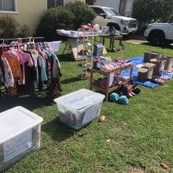 Yard Sale Baby Clothes Toys Girls Clothes