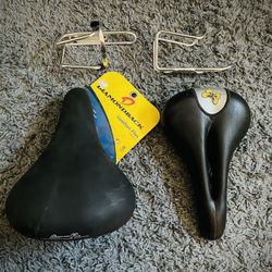Bike Saddles, Bottle Cages