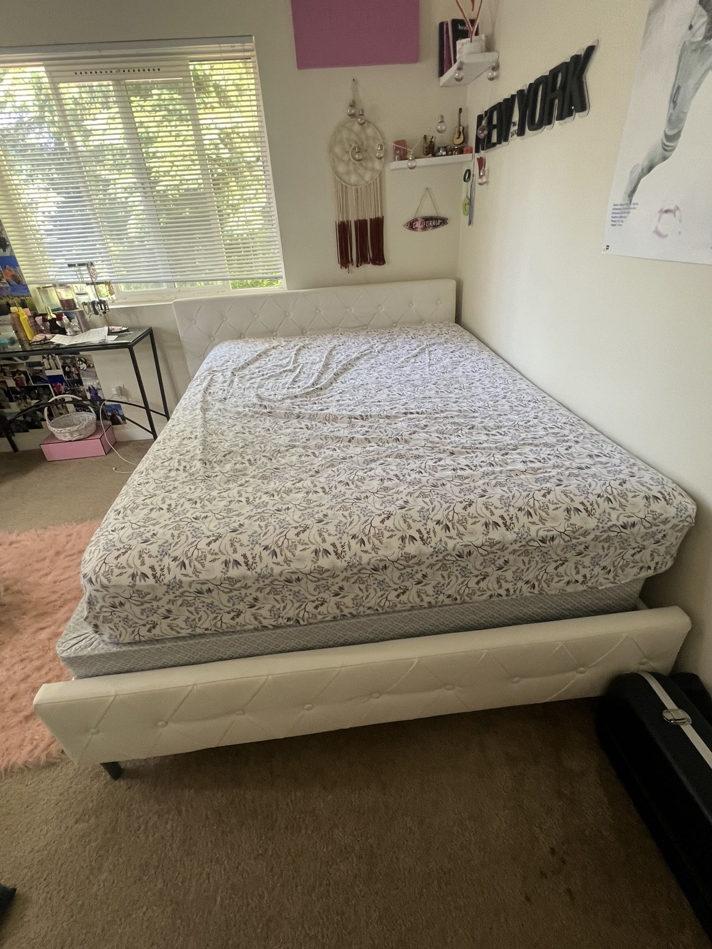 White Bed