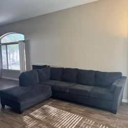 Charcoal Grey Sectional 