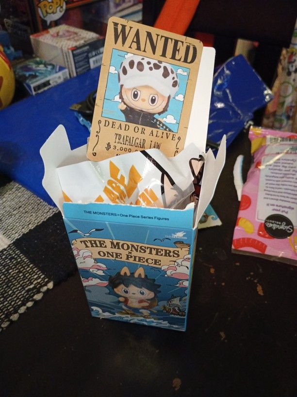 One Piece Labubu Figure Confirmed Trafalgar Law