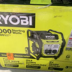 Ryobi 4000 Watts Inverter Generator 