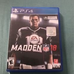 Nfl Madden 18 ps4