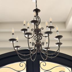 Two Chandeliers
