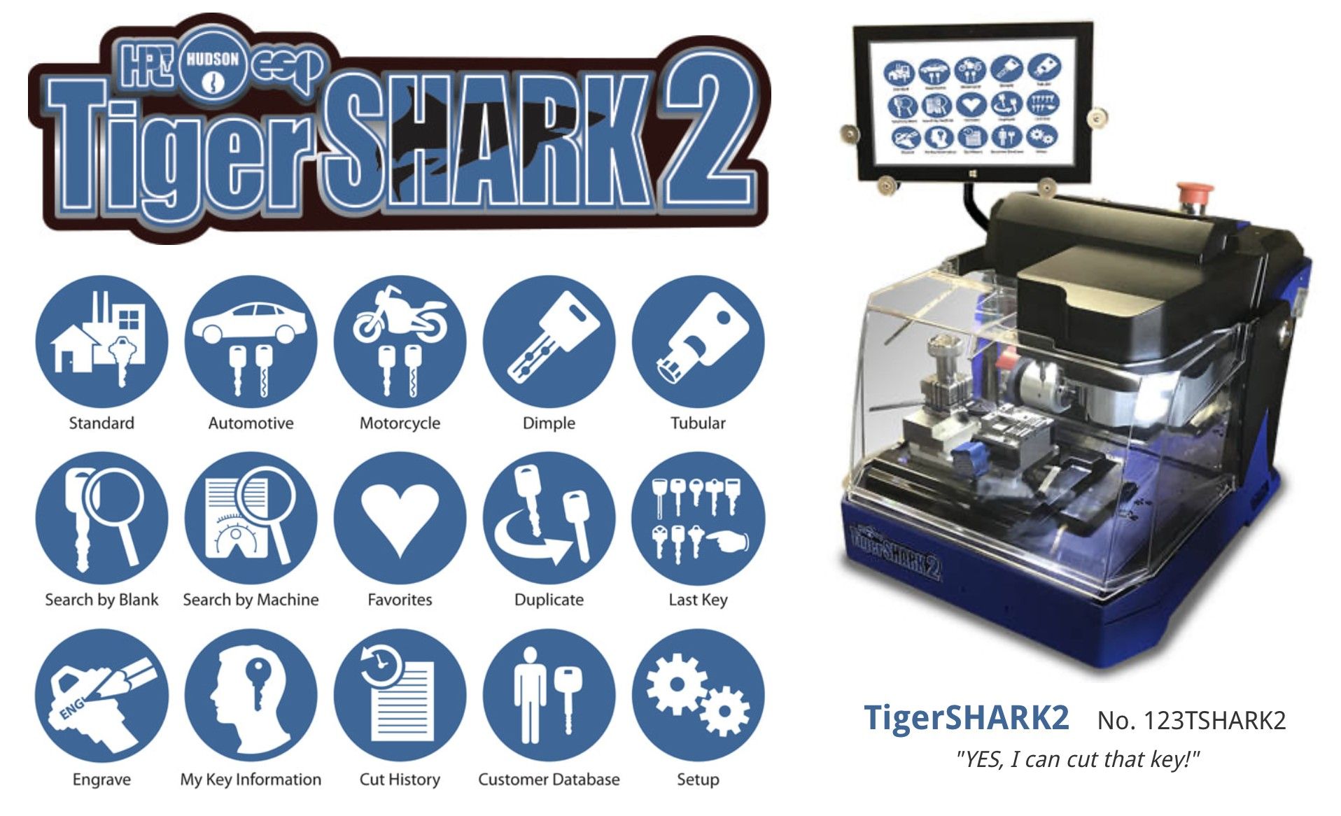 Car Key Machine / Tiger Shark 2