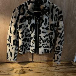 Leopard Print Coat Jacket