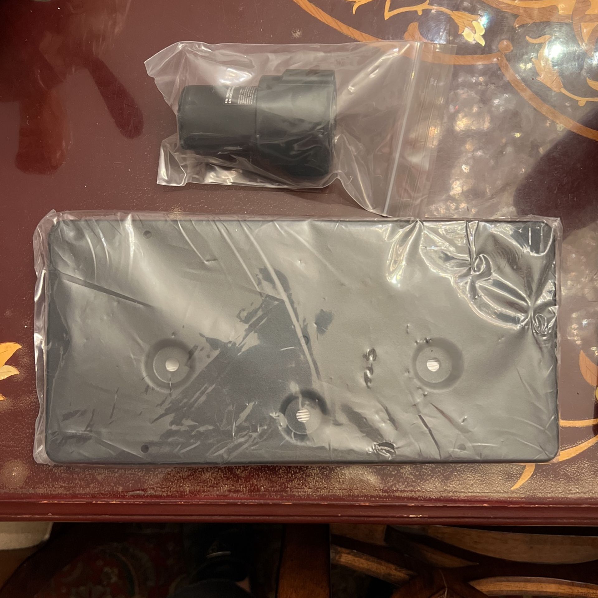 Tesla Adapter And License Plate Holder