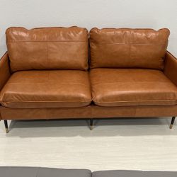Z-hom Leather Sofa New