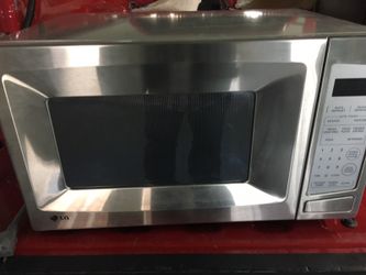 LG stainless microwave