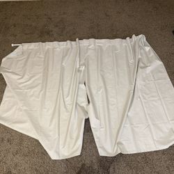 BLACKOUT CURTAIN WITH ROD AND HANGER