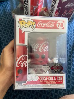 coca cola can diamond funko pop