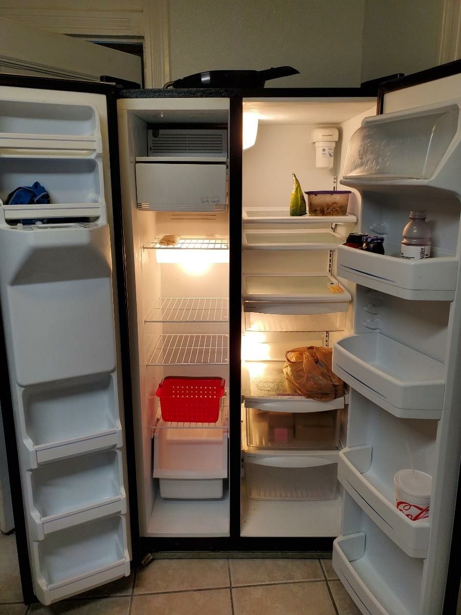 GE 25.0 Cu. Ft. CleanSteel SideBySide Refrigerator with Dispenser