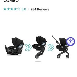 Evenflo Shyft DualRide Infant Car Seat Stroller Combo