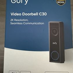 *NEW* Eufy C30 doorbell with local storage ( no subscriptions, ever!)