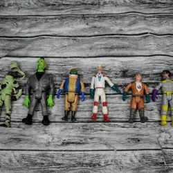 Vintage Ghostbusters Figure Figures Lot 80's
