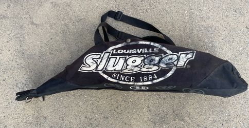 Vintage Louisville Slugger Baseball/Softball Equipment Carry Bat Bag – Black since 1884