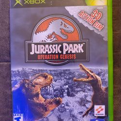*Read Description* Jurassic Park Operation Genesis for Xbox Original