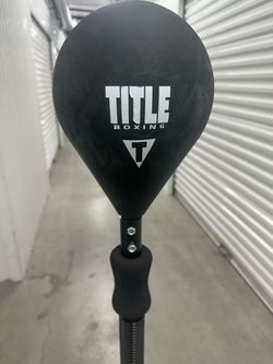 TITLE Boxing Deluxe King Cobra Reflex Bag (Commercial Grade)