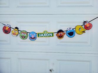 Sesame Street Banner