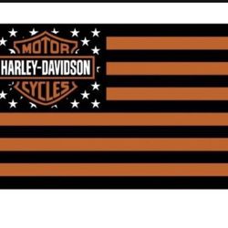 FLAGS Harley Davidson, Raider, Dodgers! 