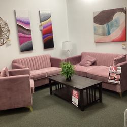 3 Pc Living Room Set 