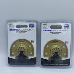 (2) Dremel MM501 1/16-Inch Multi-Max Carbide Grout Blade