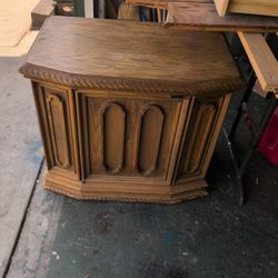 Old Vintage Antique Night Stand S