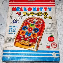 1976 Vintage, Sanrio, Hello Kitty Lucky Ball Game