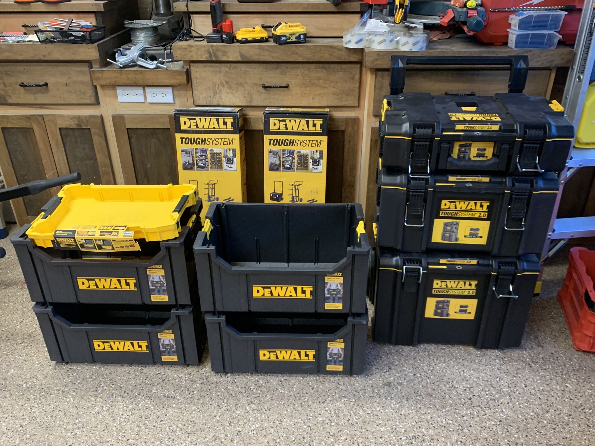 DeWalt Tough System Set. 