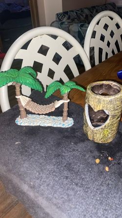 Fish tank Decor Tropical