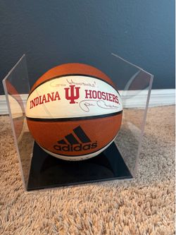 Tom Crean signed Indiana Hoosiers basketball