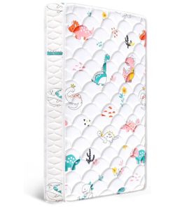 Premium 5" Crib Mattress and Toddler Mattress, Dual-Sided and Firm Toddler Bed Mattress, Hypoallergenic Toddler Mattress for Toddler Bed, Non-Toxic Fi