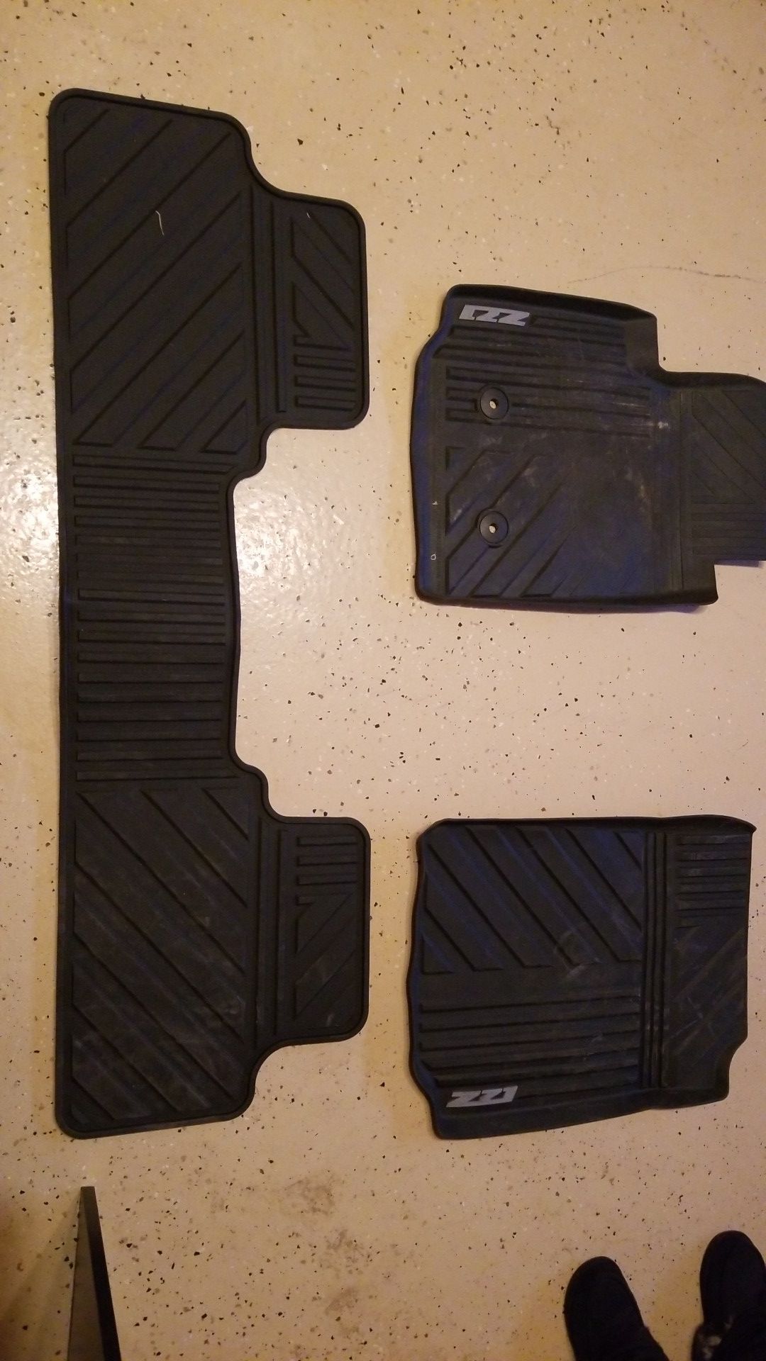 Brand new weathertech floor mats