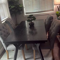 5 Piece Dining Table Set 