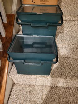 New Storage Containers (2) Green