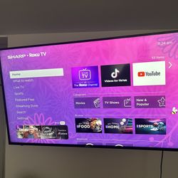 58’ Sharp Roku Tv 