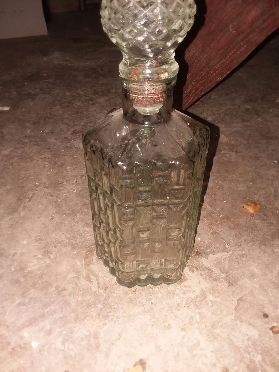 Antique liquor bottle