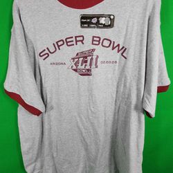 2008 Arizona NFL Super Bowl Reebok Shirt Youth or Women's (LATGE)T-Shirt New