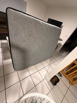 Queen mattress and frame