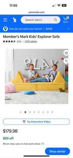 Kids Playtime/activity Sofa