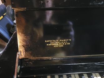 Antique Mini Piano