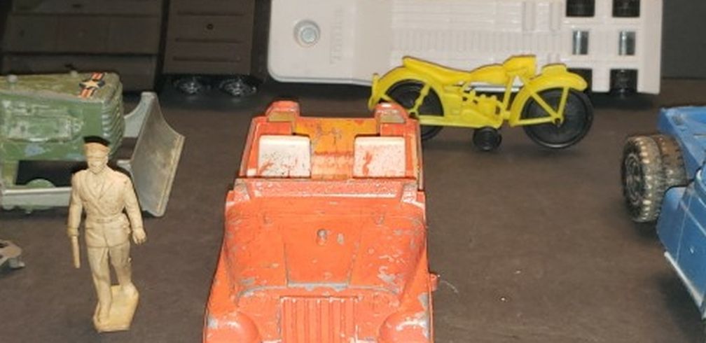 Vintage Lot of Toys - Buddy L, tonka, HUBLEY, BARCLAY