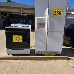 Kenmore Fridge & Whirlpool Stove 