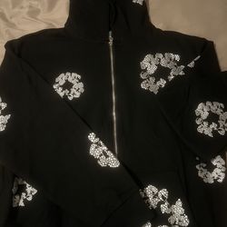 Denim Tears Zip Up Hoodie Jacket